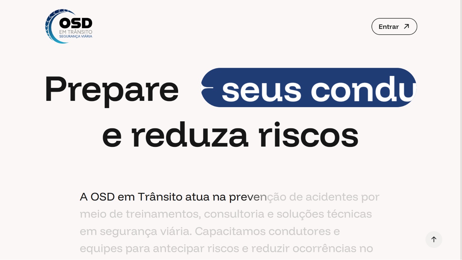 OSD em Trânsito