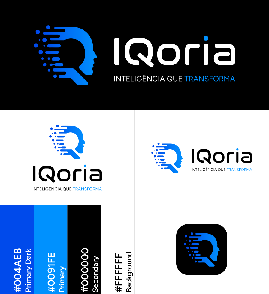 Design Gráfico e UI/UX — Identidade Visual IQoria